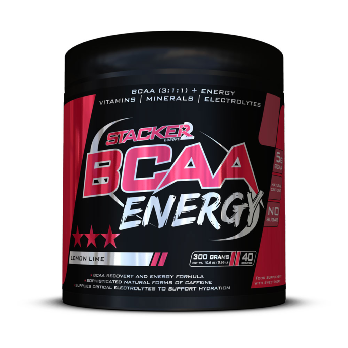 Stacker2 Europe BCAA Energy 300 gr (Lemon Lime)