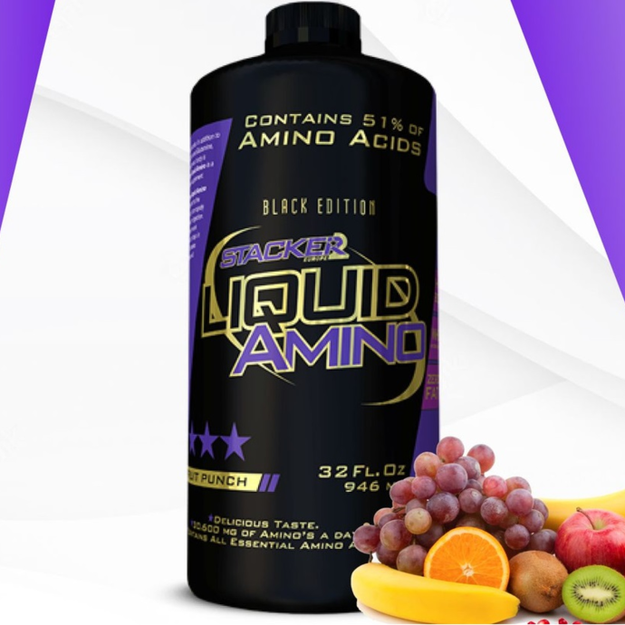 Stacker2 Europe Liquid Amino 946 ml (Fruit Punch)