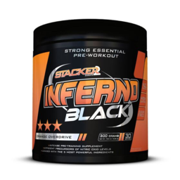 Stacker2 Europe Inferno Black ენერგეტიკი 300gr (ფორთოხალი)