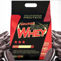 Stacker2 Europe  100% Whey Protein 2000gr (Cookies & Cream)