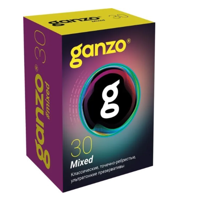 Condoms mix-set GANZO MIXED
