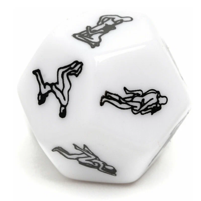 Sex cube playing 12-sided