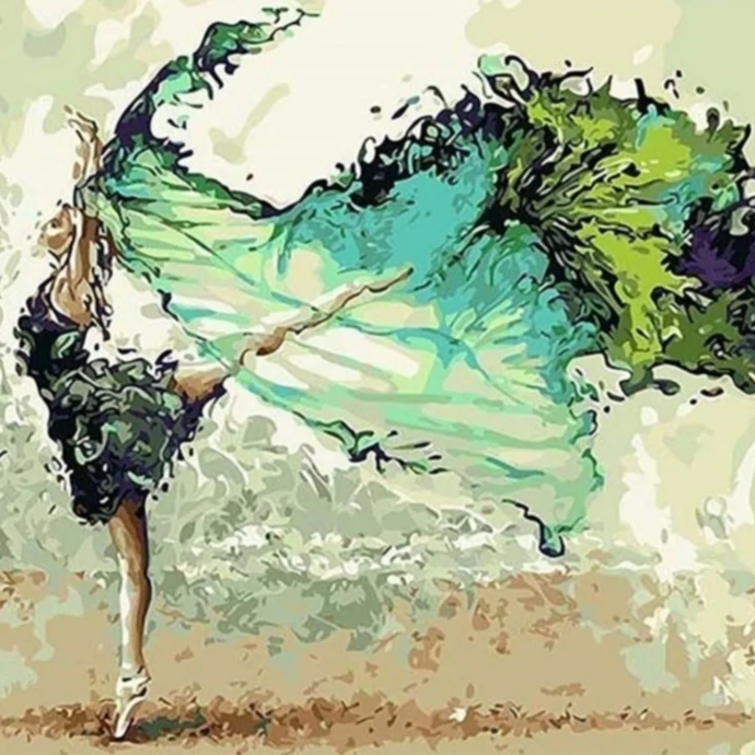 Paint by number "Dance"