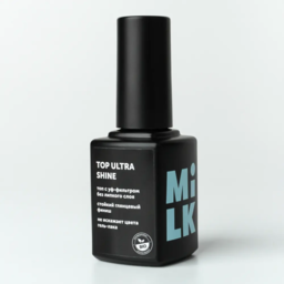 ზემოდან წებოვანი ფენის გარეშე - MILK Top Ultra shine, 6 მლ