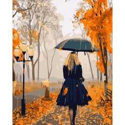 Paint by number "Autumn park"