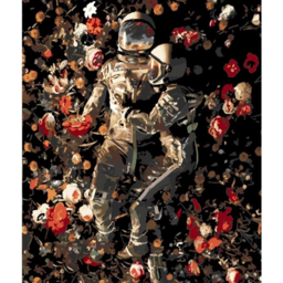 Paint by number "Cosmonauts"