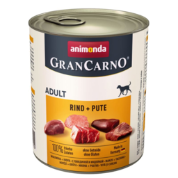 Animonda GRAN CARNO საქონლის ხორცი და ინდაური