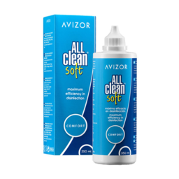 სითხე კონტაქტური ლინზებისთვის ALL CLEAN SOFT, 350 მლ