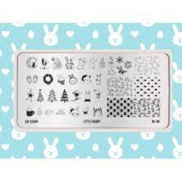 GO! STAMP Stamping plate 145 Little Rabbit