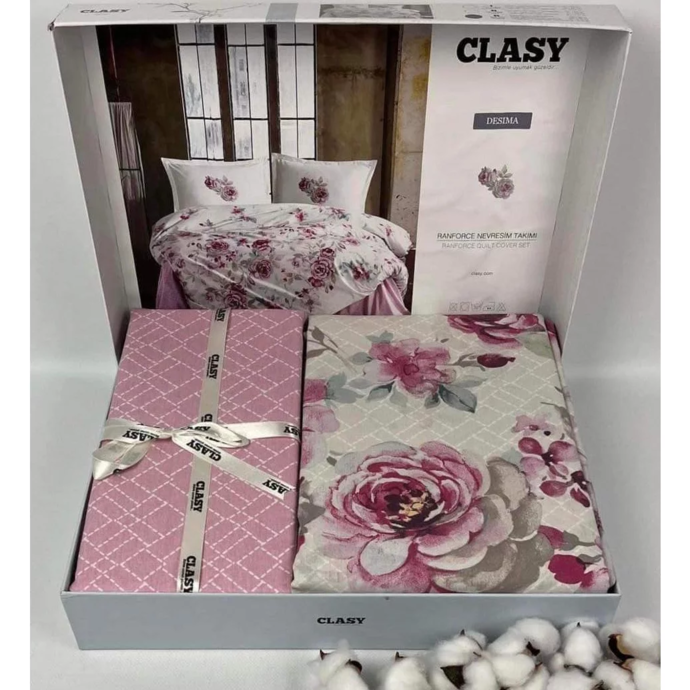 Bed linen in a delicate flower ARAN TEKSTIL
