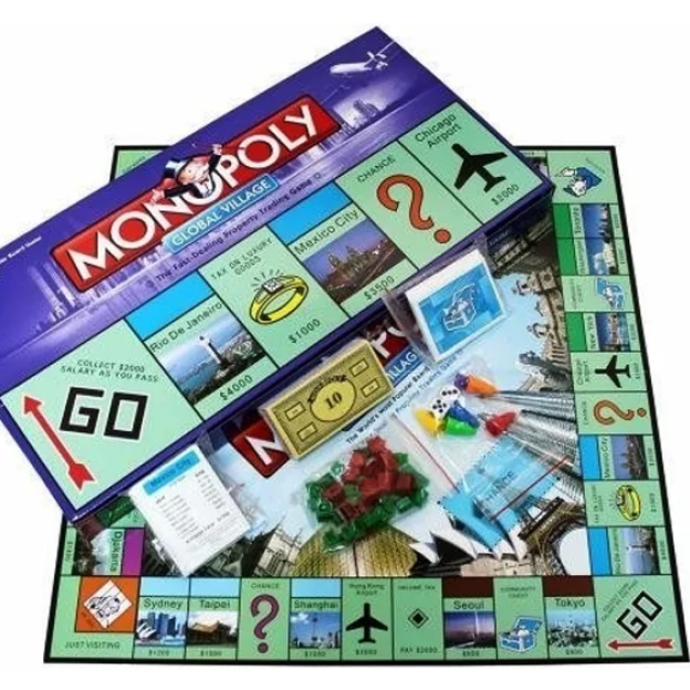 Monopoly Global Village Board game