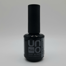 UNO Super Black /სუპერ შავი გელი ლაქი - საღებავი