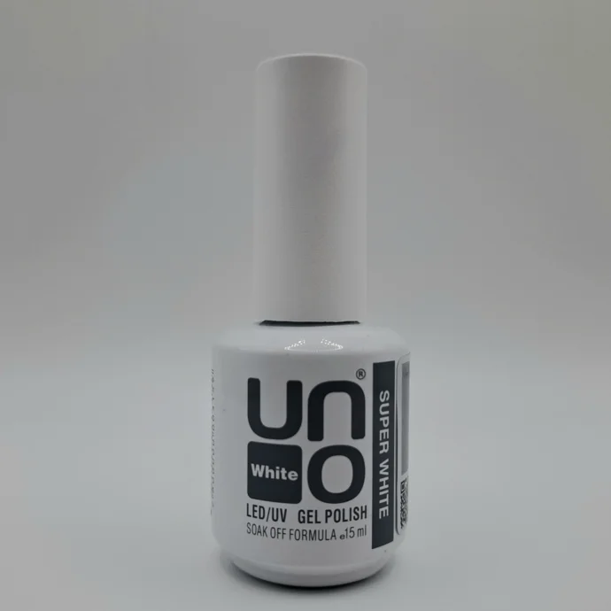 UNO Super White /სუპერ თეთრი გელი-ლაქი - საღებავი