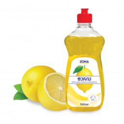 Dishwashing liquid Zoma color lemon - 500 ml. - zoma5502