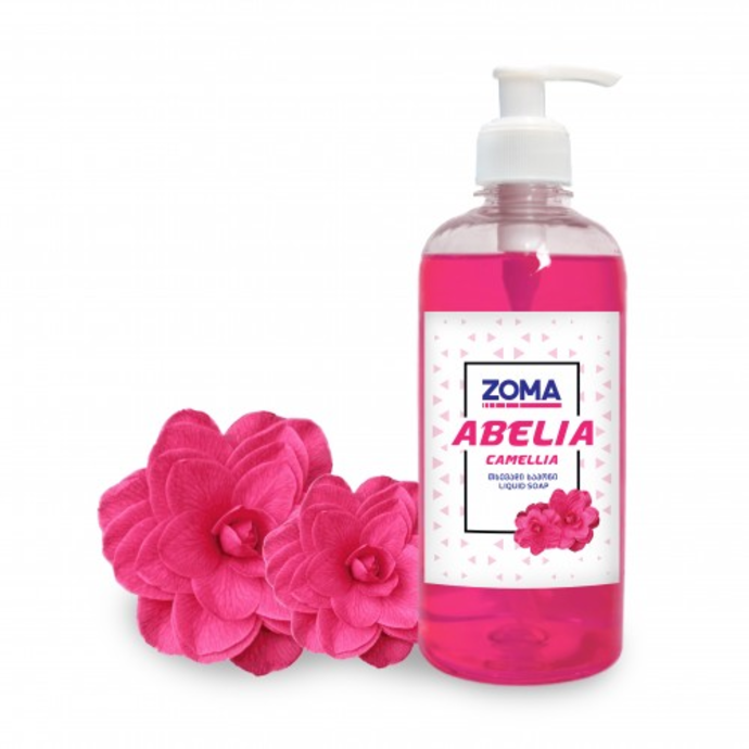 Liquid soap Zoma Abelia camellia 500 ml., zoma5203