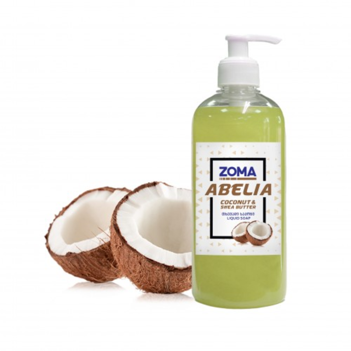 Liquid soap Zoma Abelia coconut and shea butter 500 ml., zoma5202
