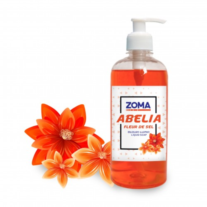 Liquid soap Zoma Abelia Fleur fleur de sel 500 ml., zoma5204