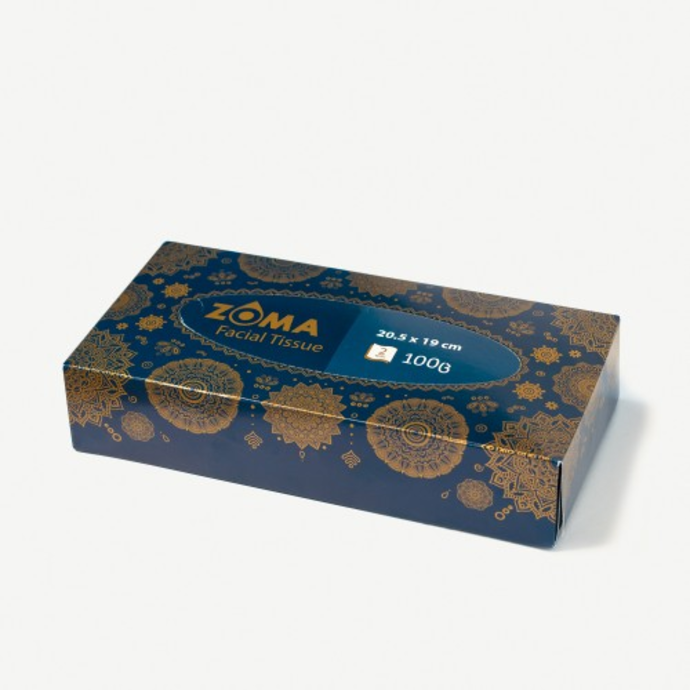 Napkin Zoma F0010, 21 X 20 cm, 100 pieces, in a cardboard box