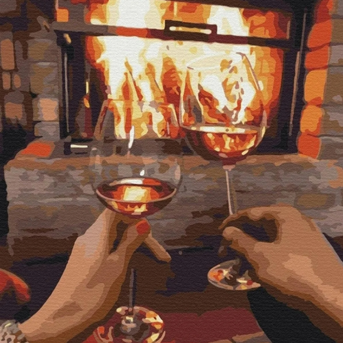 Paint by number "A cozy evening"