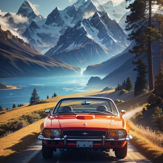 Paint by number "journey "