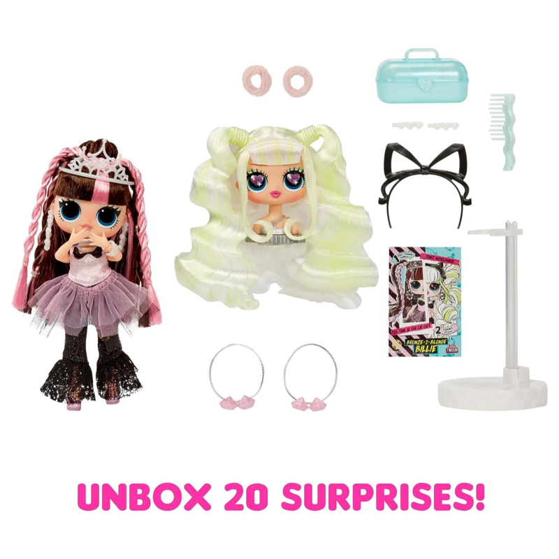 Dolls LOL LOL OMG Tweens Swap Bronze-2-Blonde Billie 3825