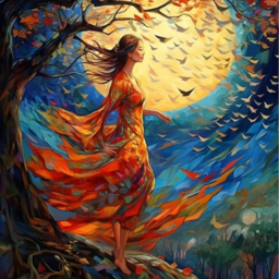 Diamond mosaic "Full Moon"
