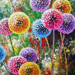 Diamond mosaic "Dandelions"