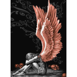 Diamond mosaic "Loneliness"