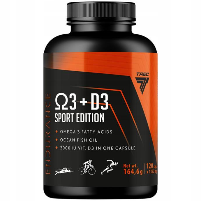 OMEGA 3 + D3 Sport Edition 120 cap