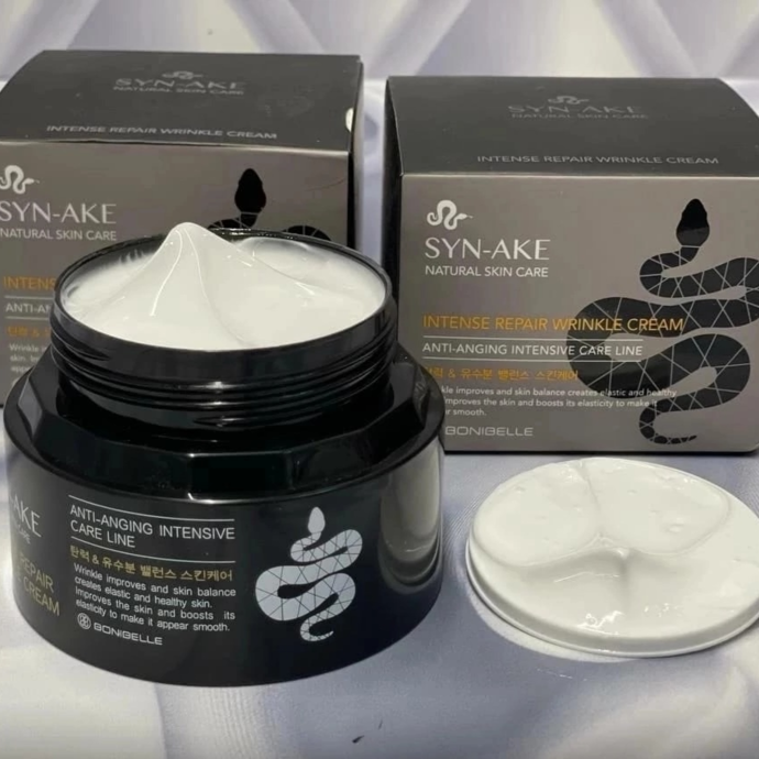 Anti-aging cream with snake venom peptide