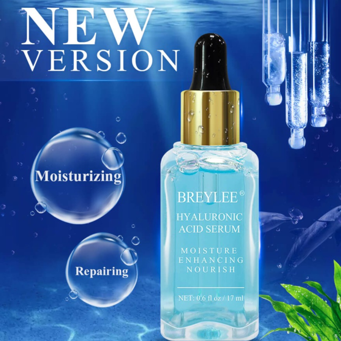 Highly concentrated moisturizing serum with hyaluronic acid, 17 ml