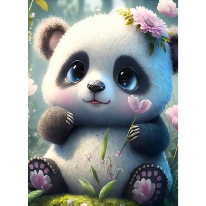 Diamond mosaic "Panda"