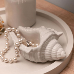Gypsum jewelry shell