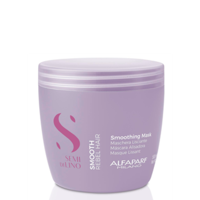 Alfaparf - Разглаживающая маска для непослушных волос Semi Di Lino Smooth, 500 мл