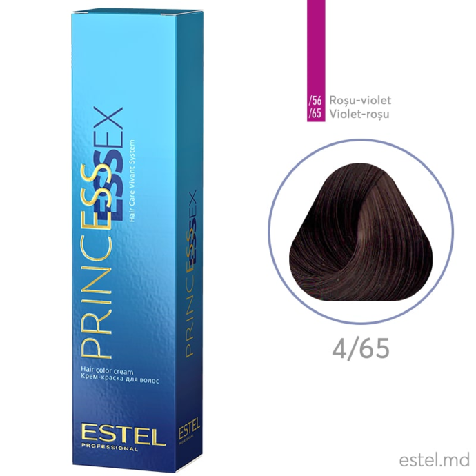 Estel Princess Essex - Крем-краска 4/65 (60 мл)