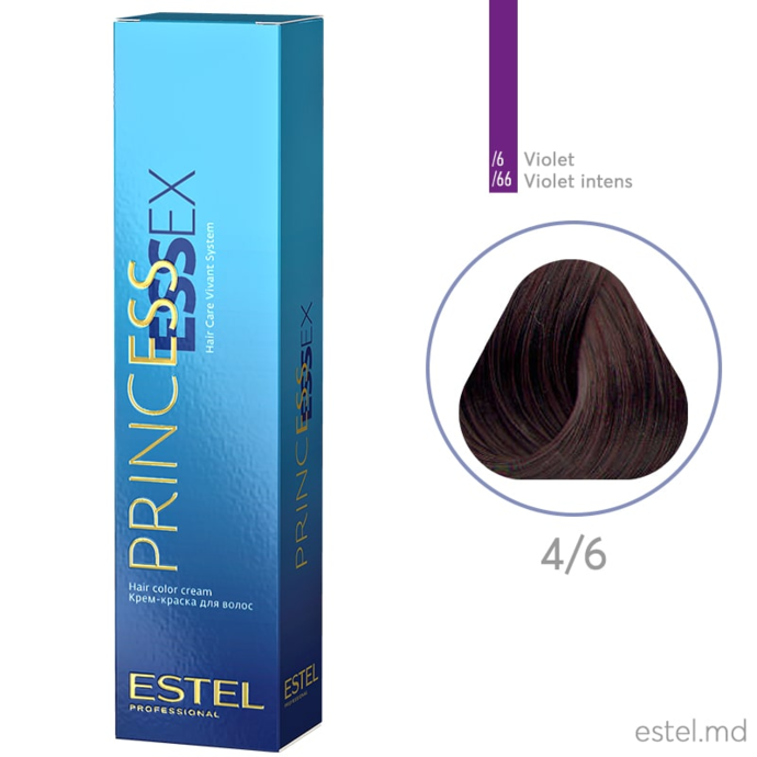 Estel Princess Essex - Крем-краска 4/6 (60 мл)