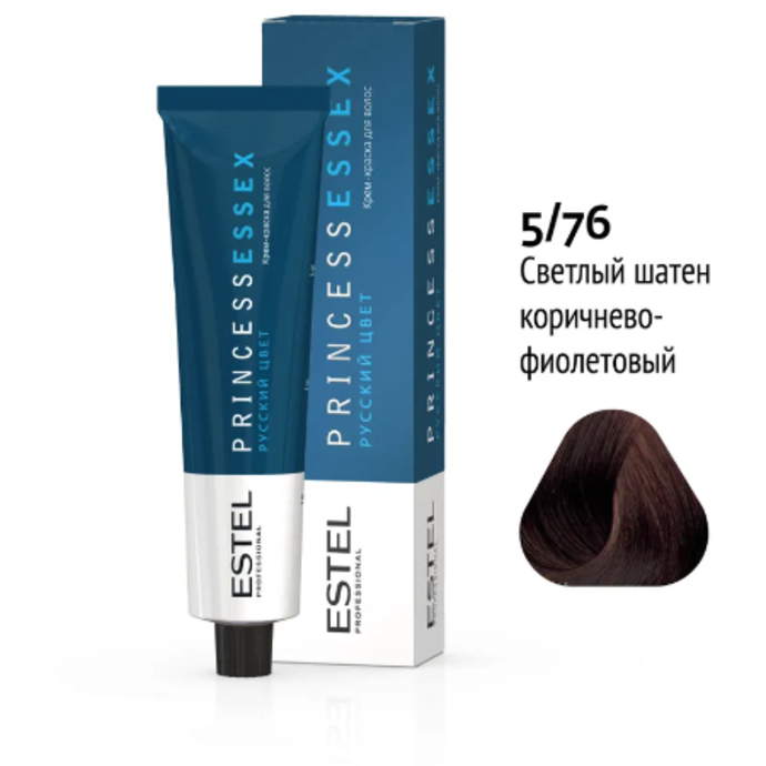 Estel Princess Essex - Крем-краска 5/76 (60 мл)