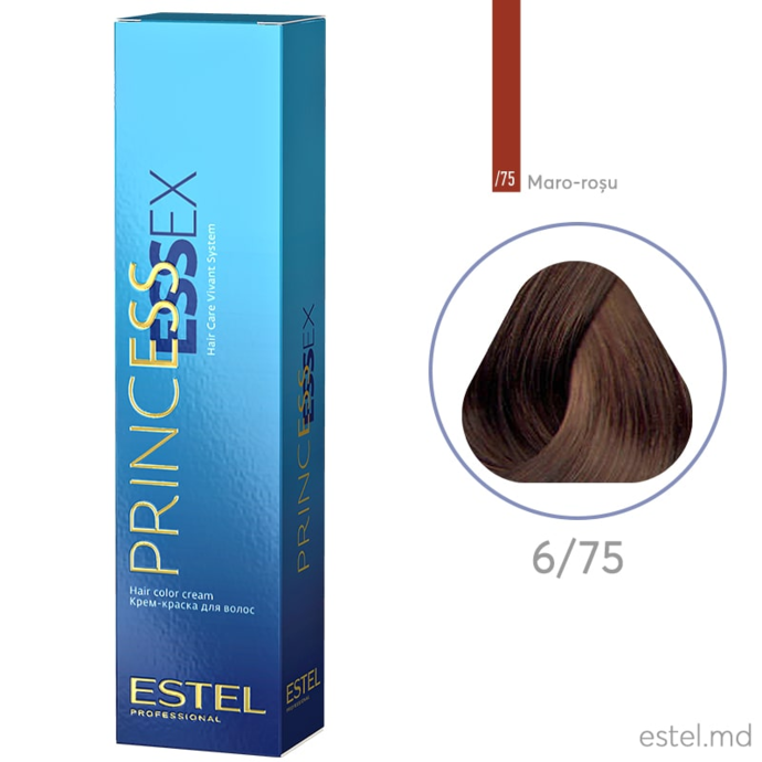Estel Princess Essex - Крем-краска 6/75 (60 мл)