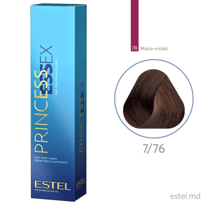 Estel Princess Essex - Крем-краска 7/76 (60 мл)
