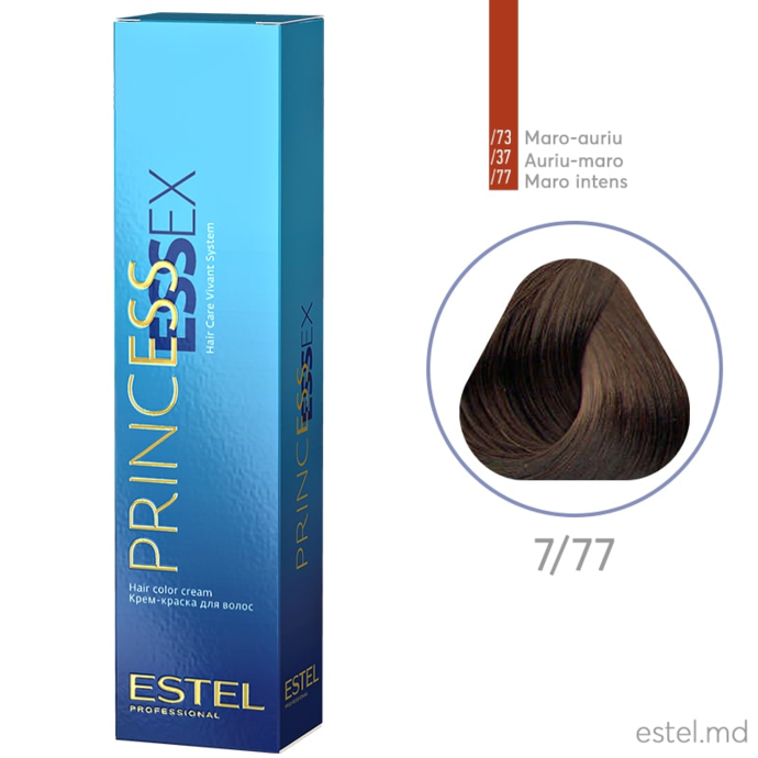 Estel Princess Essex - Крем-краска 7/77 (60 мл)