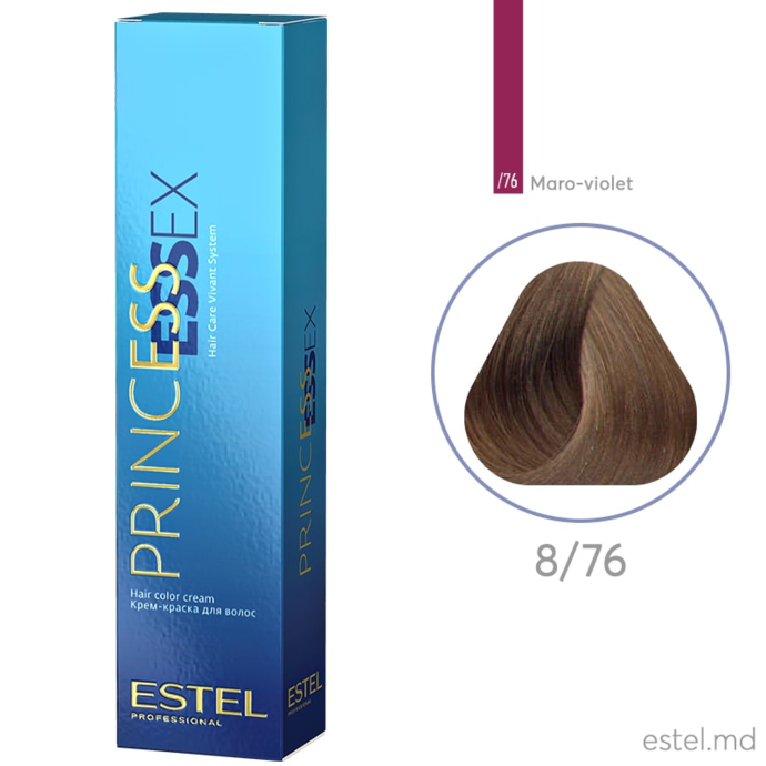 Estel Princess Essex - Крем-краска 8/76 (60 мл)