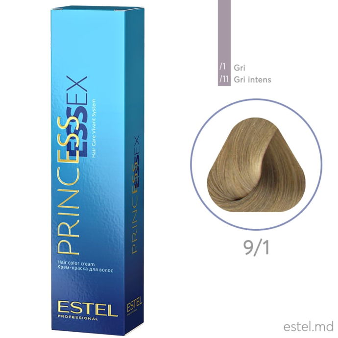 Estel Princess Essex - Крем-краска 9/1 (60 мл)