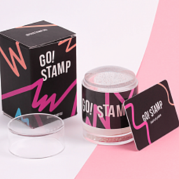 GO! STAMP Двойной штамп и мини-скрапер No Glitter