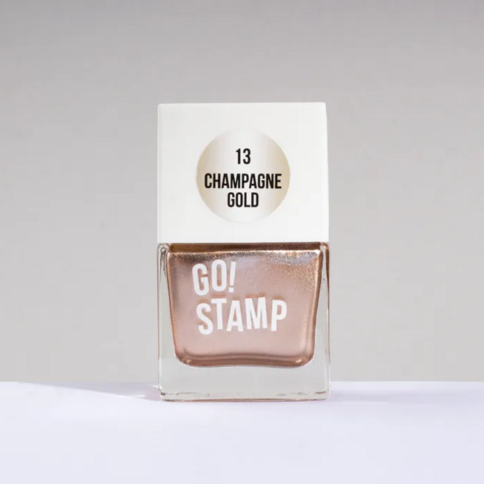 Go! Stamp Лак для стемпинга 013 Champagne gold 11мл