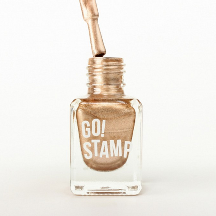 GO! STAMP Stamping polish 13 Champagne gold 6 ml