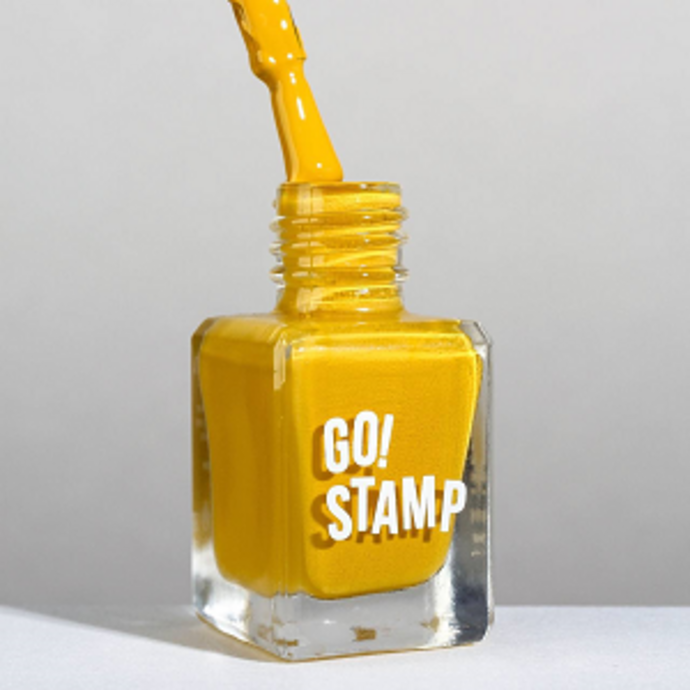 GO! STAMP Stamping polish 98 Mustard, 6 ml