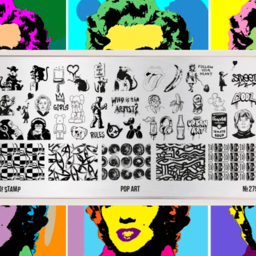 წადი! STAMP Stamping plate - 275 Pop Art