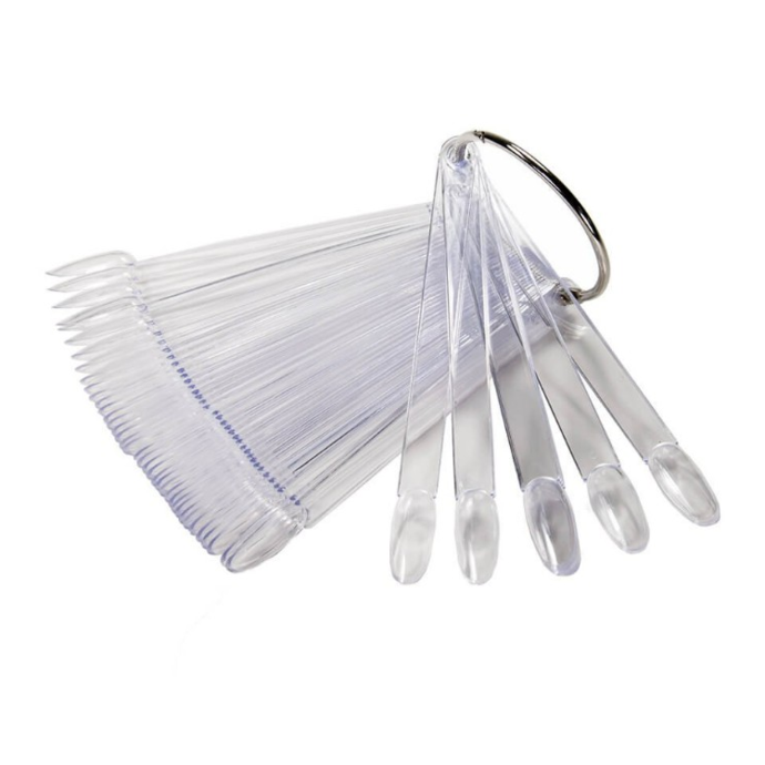 Display oval transparent