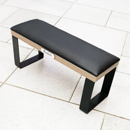 Black manicure stand (metal leg) DVG 35*14.5*13