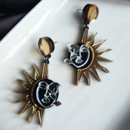 Earrings ''Sun''